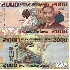 Serra Leoa 2000 Leones 2010